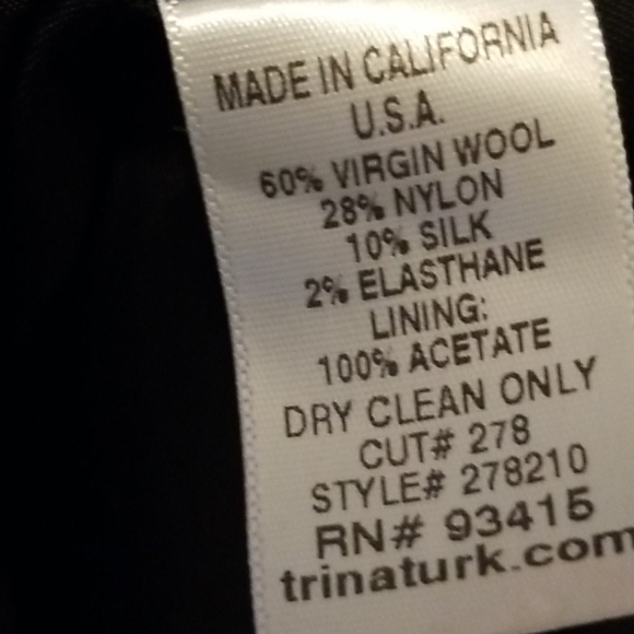 Trina Turk Wool Winter Pants - Picture 6 of 13